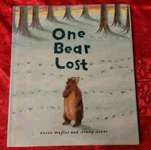 One Bear Lost (Hardcover) Picture Book. Like New